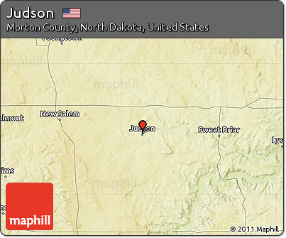 Physical Map of Judson
