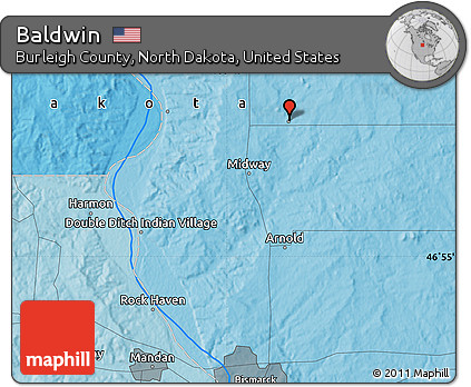 Political Map of Baldwin