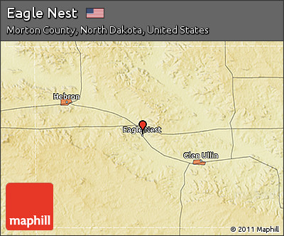 Physical 3D Map of Eagle Nest