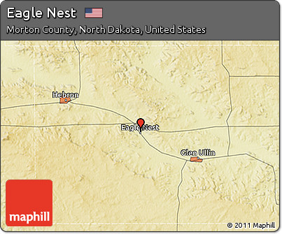 Physical 3D Map of Eagle Nest
