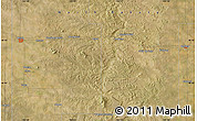 Satellite Map of the area around 46° 51' 18" N, 103° 37' 30" W