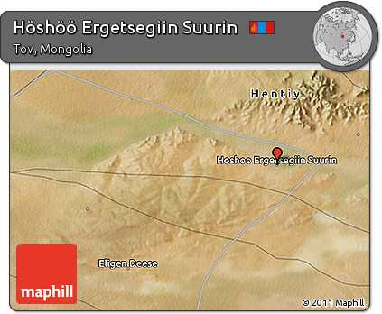 Satellite 3D Map of Höshöö Ergetsegiin Suurin