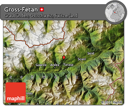Satellite Map of Gross-Fetan