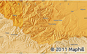 Political Map of the area around 46° 51' 18" N, 110° 25' 30" W