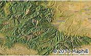 Satellite Map of the area around 46° 51' 18" N, 110° 25' 30" W