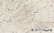 Shaded Relief Map of the area around 46° 51' 18" N, 110° 25' 30" W