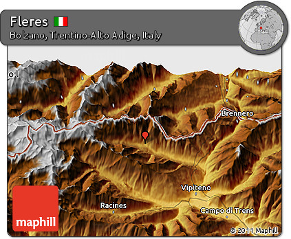Physical 3D Map of Fleres