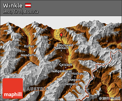 Physical 3D Map of Winkle