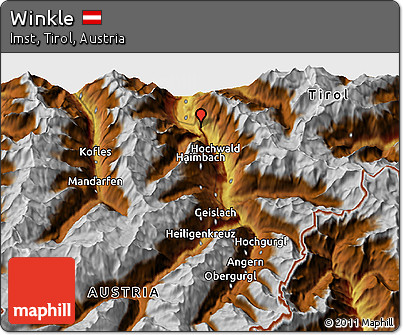 Physical 3D Map of Winkle