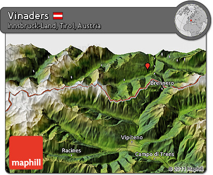 Satellite 3D Map of Vinaders