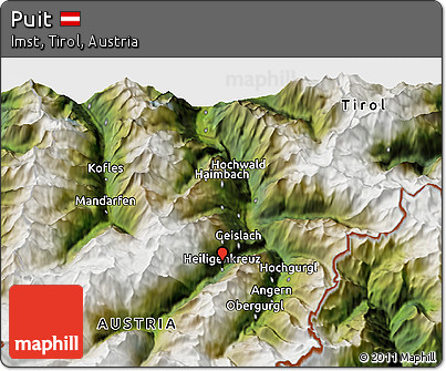 Satellite 3D Map of Puit