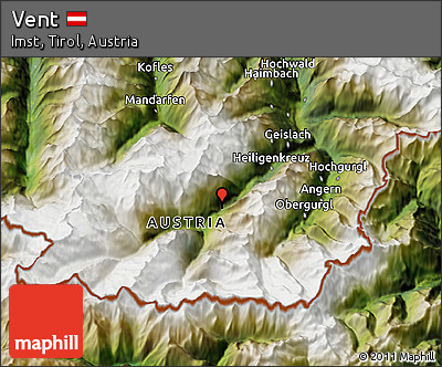 Satellite 3D Map of Vent