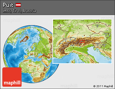 Physical Location Map of Puit