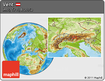Physical Location Map of Vent