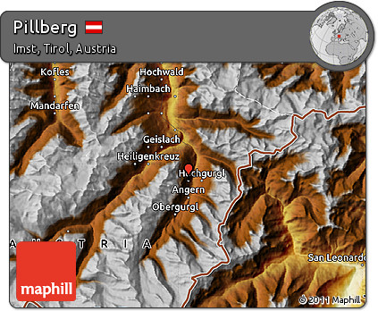 Physical Map of Pillberg