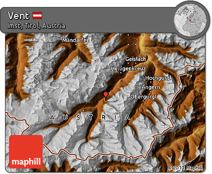 Physical Map of Vent
