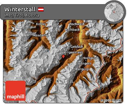 Physical Map of Winterstall