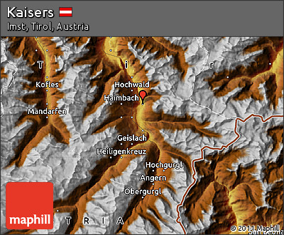 Physical Map of Kaisers