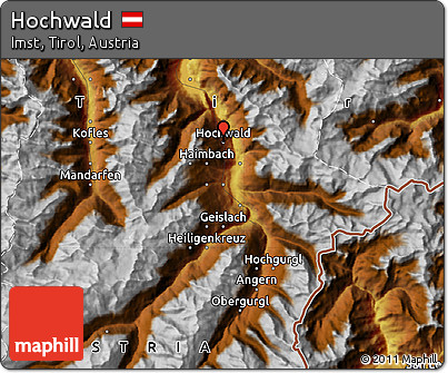 Physical Map of Hochwald