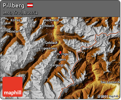 Physical Map of Pillberg