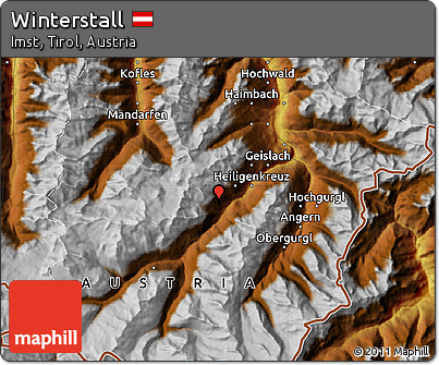 Physical Map of Winterstall