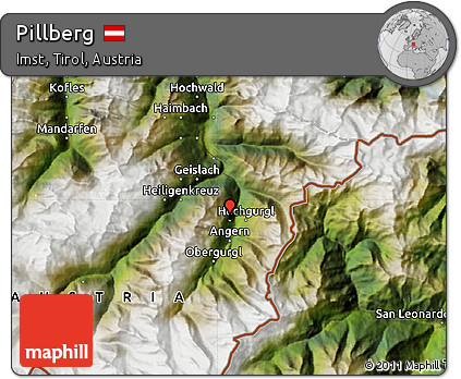 Satellite Map of Pillberg