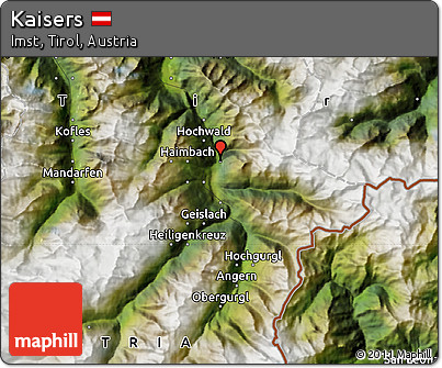 Satellite Map of Kaisers
