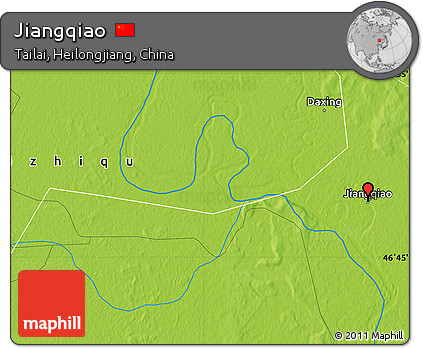 Physical Map of Jiangqiao