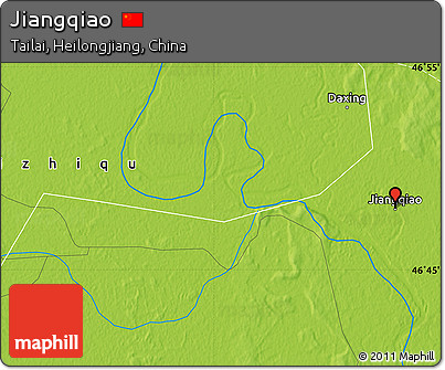 Physical Map of Jiangqiao