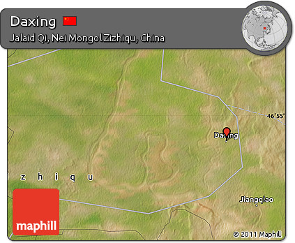 Satellite Map of Daxing