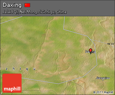 Satellite Map of Daxing