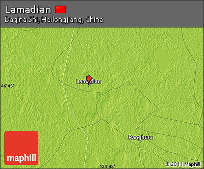 Physical Map of Lamadian