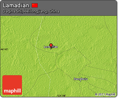 Physical Map of Lamadian