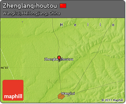 Physical Map of Zhenglanqihoutou