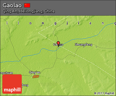 Physical Map of Gaolao