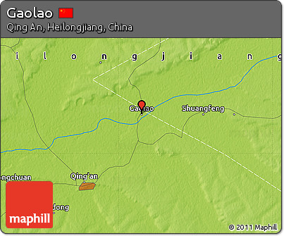Physical Map of Gaolao