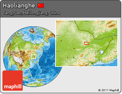 Physical Location Map of Haolianghe