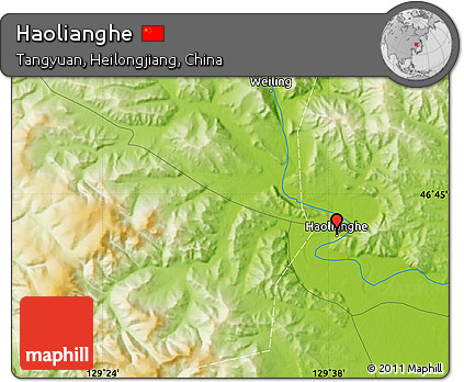Physical Map of Haolianghe