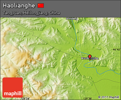 Physical Map of Haolianghe
