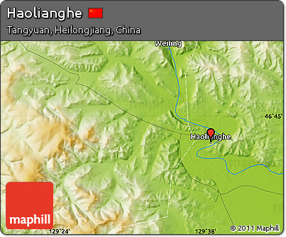 Physical Map of Haolianghe