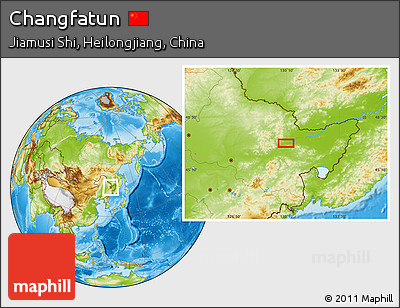 Physical Location Map of Changfatun
