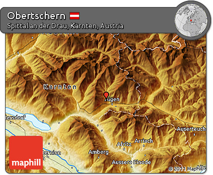 Physical 3D Map of Obertschern