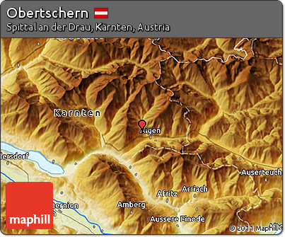 Physical 3D Map of Obertschern