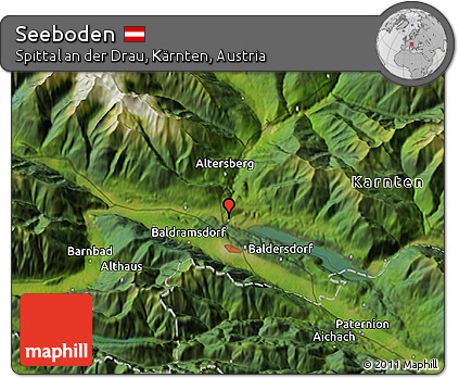 Satellite 3D Map of Seeboden