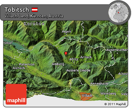 Satellite 3D Map of Tobitsch