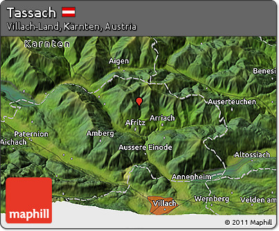 Satellite 3D Map of Tassach
