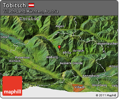 Satellite 3D Map of Tobitsch