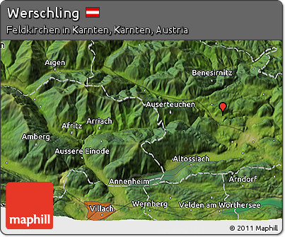 Satellite 3D Map of Werschling