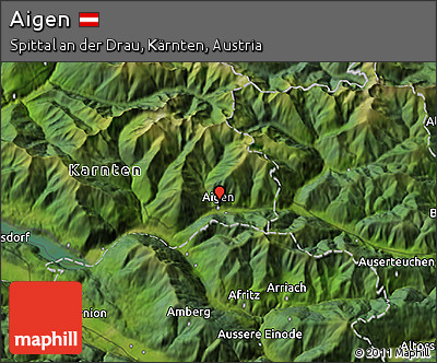 Satellite 3D Map of Aigen