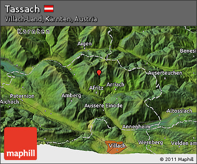 Satellite 3D Map of Tassach